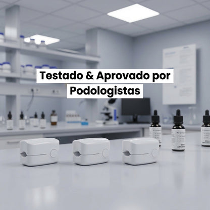 Aparelho laser portátil para a limpeza de unhas com micose, com ecrã digital e alimentação USB